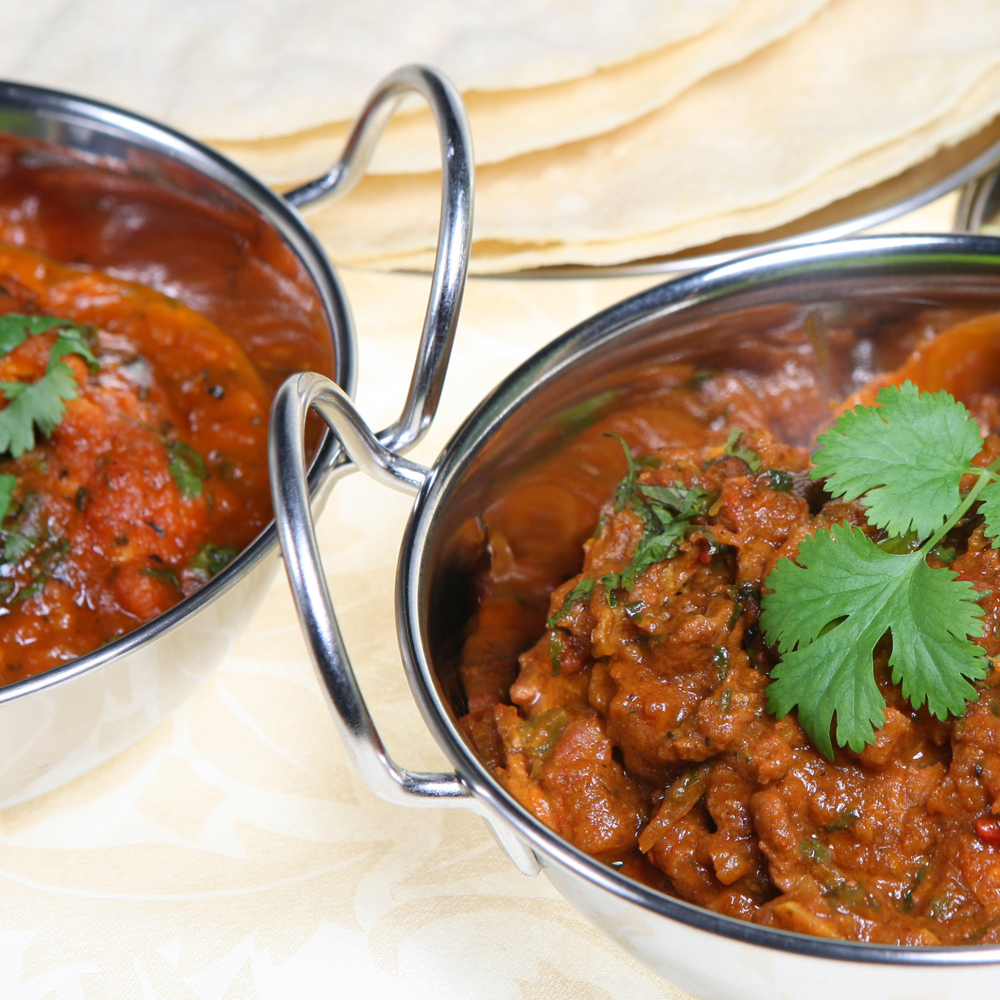 Low FODMAP chicken madras curry