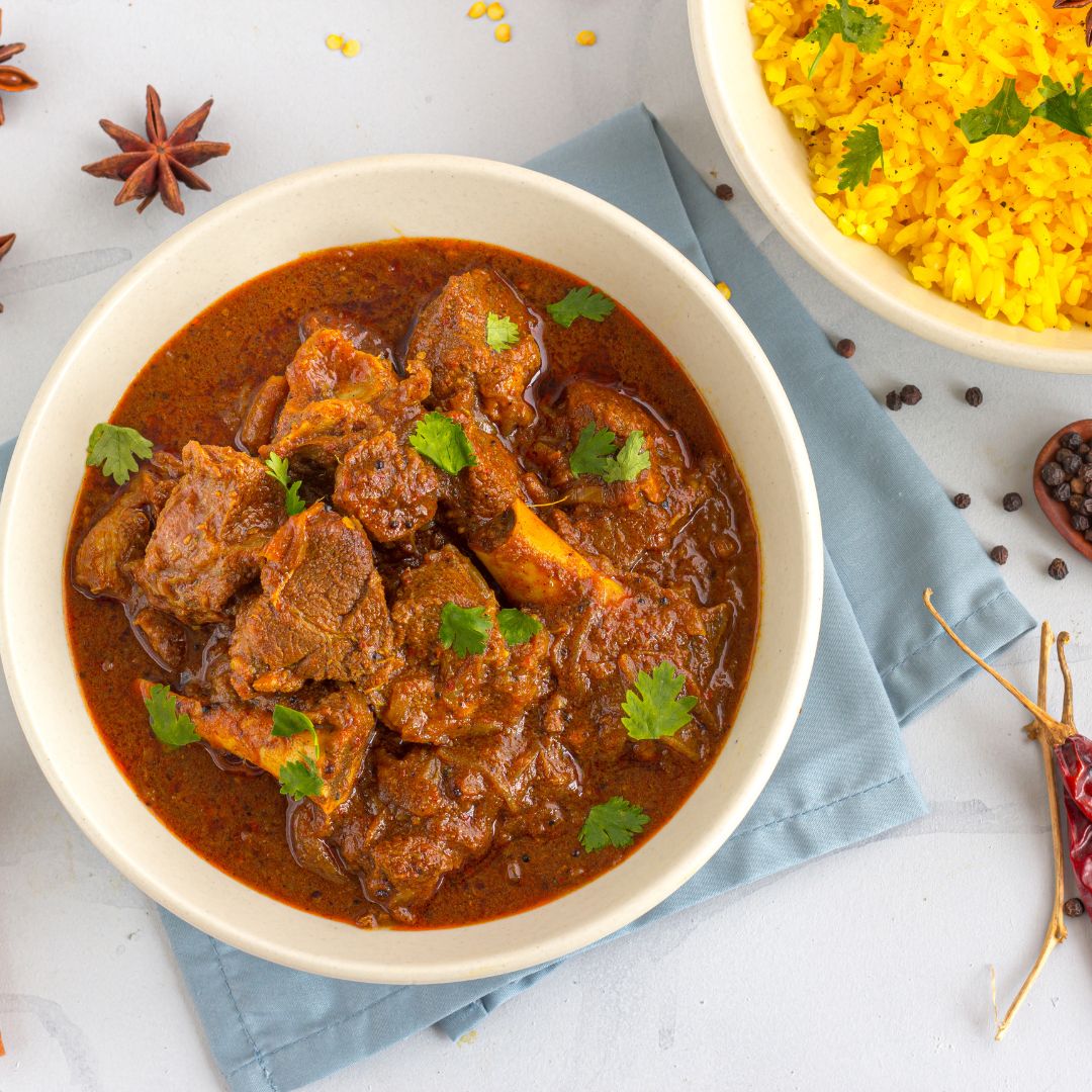 Aloo Gosht - Lamb and Potato Bhuna Curry – Spice Pots